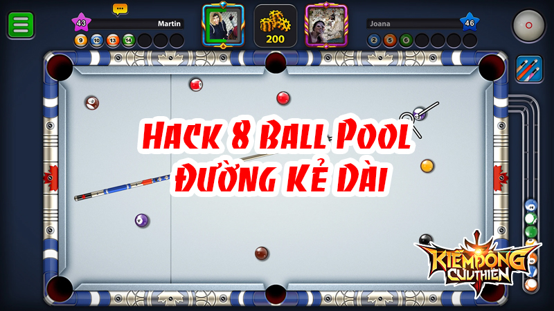 Hack 8 Ball Pool Đường Kẻ Dài