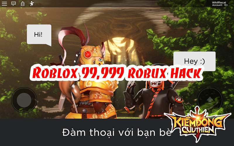 Hình ảnh Roblox 99,999 robux Hack