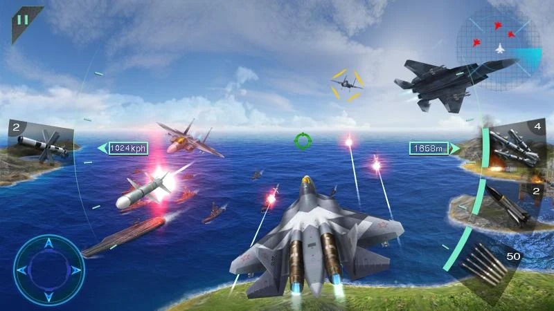 Tải Sky Fighters 3D MOD APK