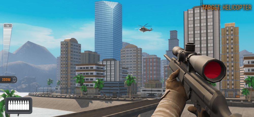 Sniper 3D Hack Full Tiền Kim Cương