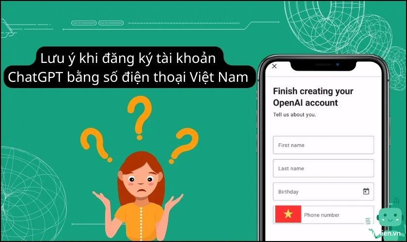 Đăng ký ChatGPT bằng số điện thoại chính chủ Việt Nam