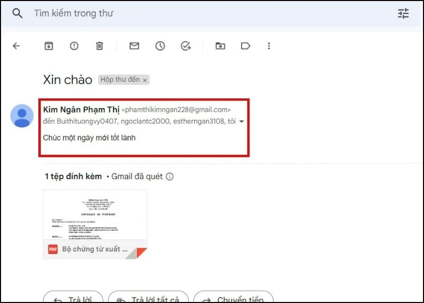khi nào nên sử dụng cc trong email