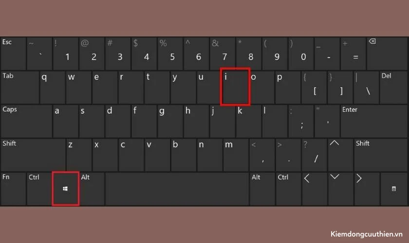 Sử dụng Settings để bật High Performance bước 1