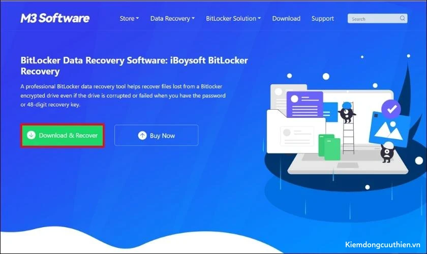 mo-khoa-bitlocker-10 Cách khôi phục dữ liệu ổ cứng bị BitLocker