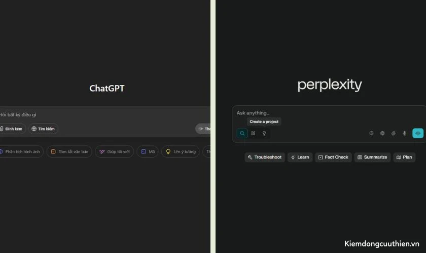 Perplexity vs ChatGPT: Điểm khác nhau