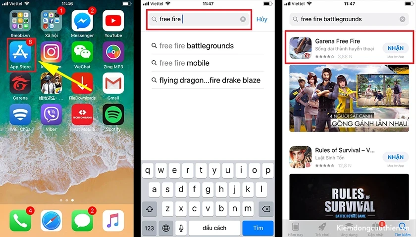 Cách tải game trên iPhone qua App Store