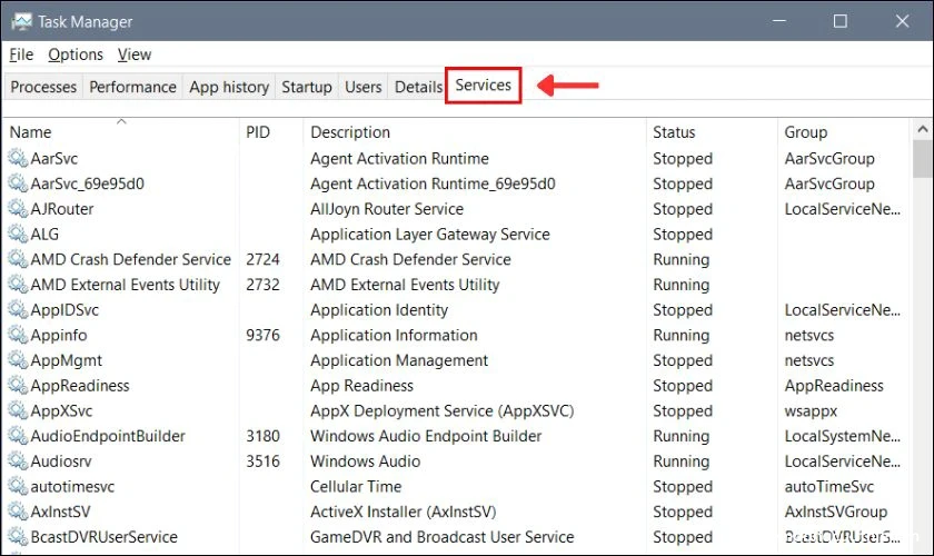 Cách sử dụng các lệnh trên Task Manager để quản lý máy tính