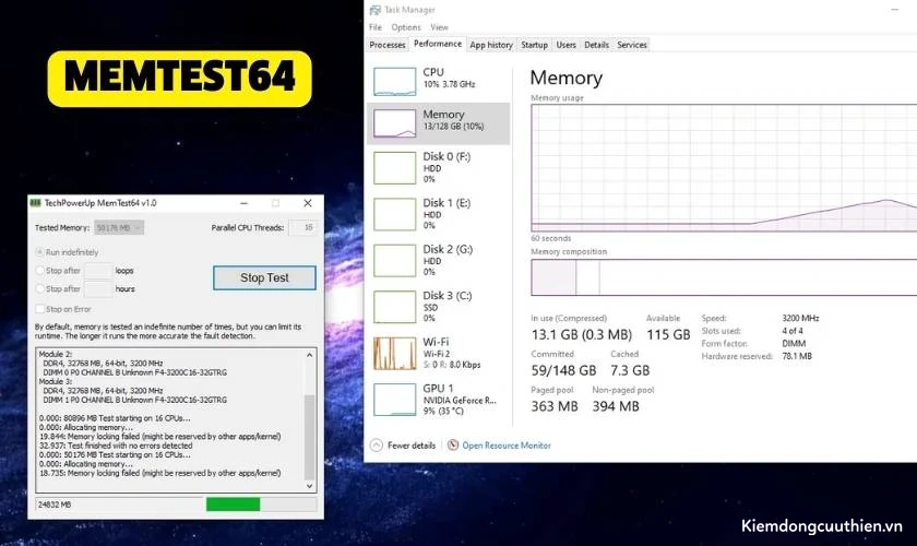 test-ram-12 Phần mềm MemTest64