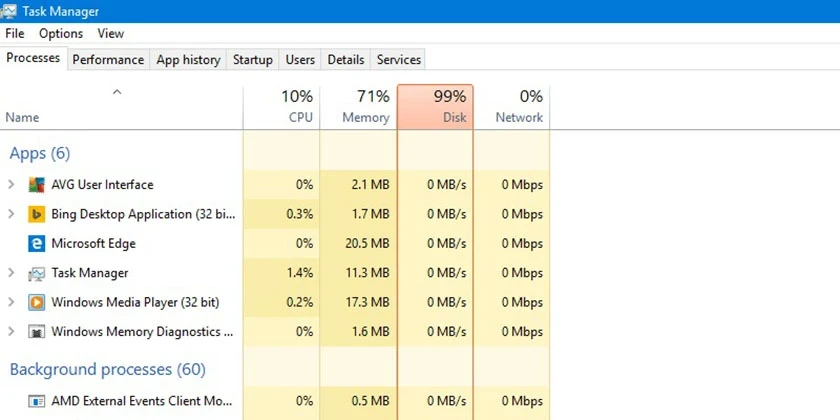 10-cach-khac-phuc-loi-full-disk-100-tren-windows-10-0 Lỗi Full Disk 100 trên win 10 là gì?