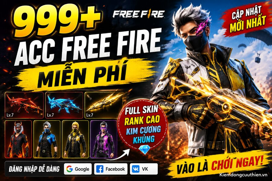 Acc Free Fire Miễn Phí Mới Nhất