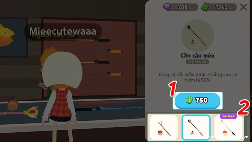 cach-cau-ca-trong-play-together-6 Hướng dẫn câu cá trong Play Together chi tiết