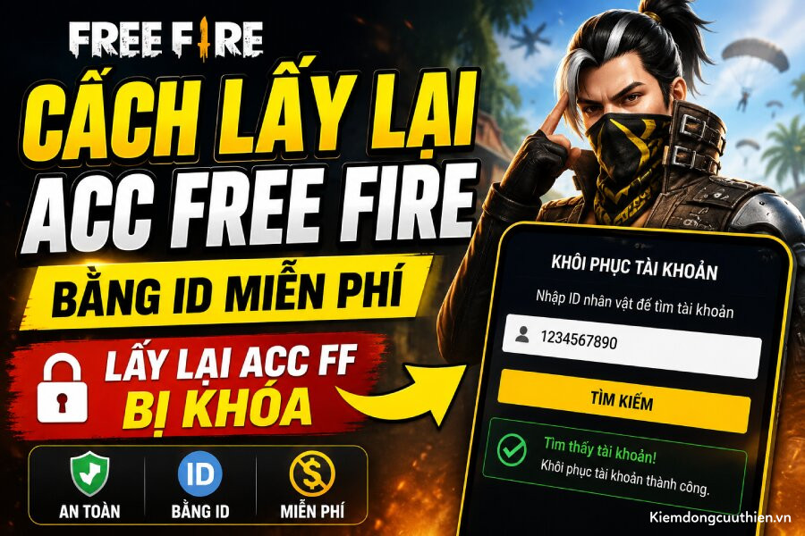 Cách Lấy Lại Acc Free Fire