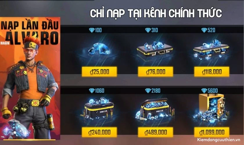 cach-nap-kim-cuong-trong-free-fire-22 Lưu ý khi nạp kim cương trong Free Fire