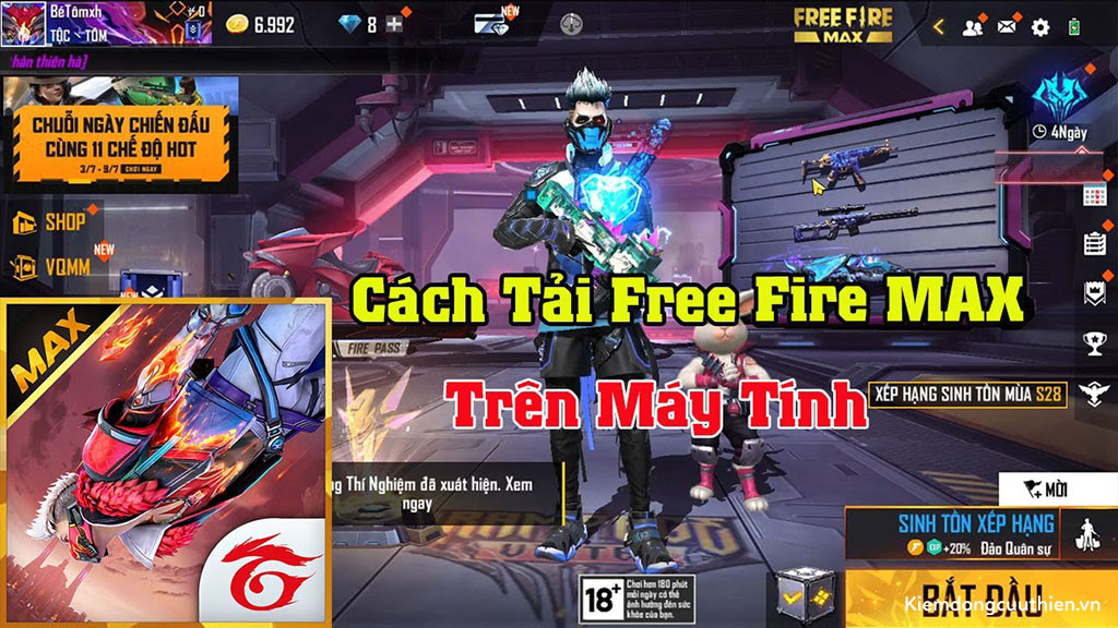 Cách tải và cài đặt Free Fire Max