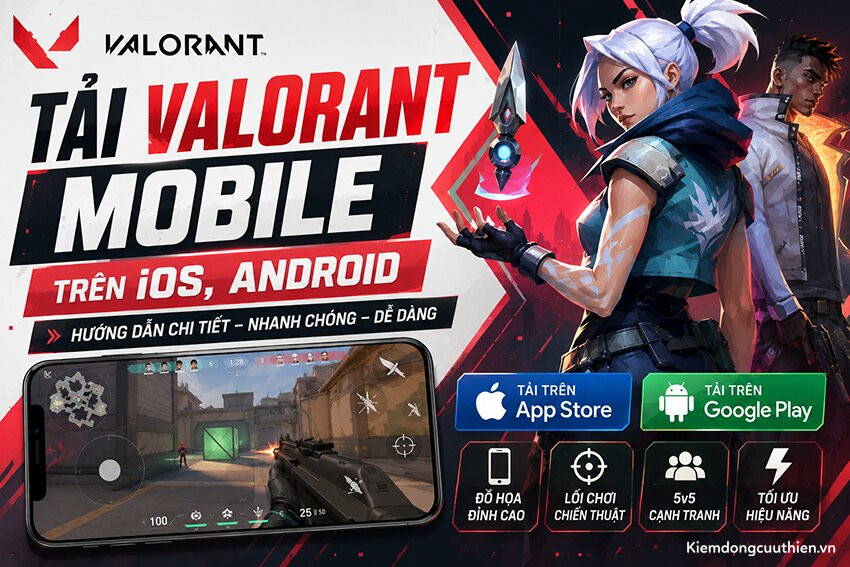 Tải Valorant Mobile trên iOS, Android