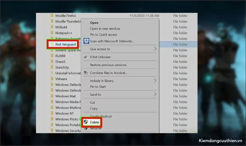 cach-xoa-valorant-17 Lưu ý khi xóa Valorant trên Riot Client