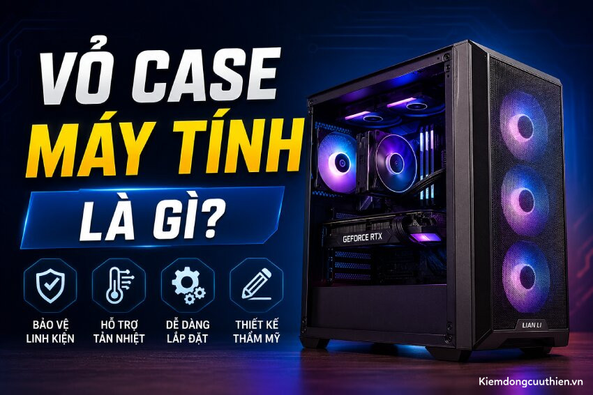 Vỏ case máy tính là gì?