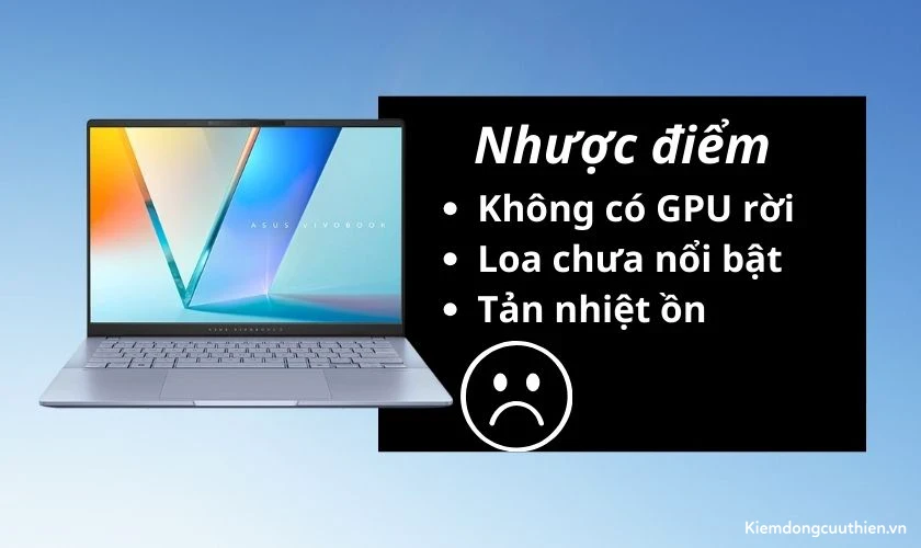 danh-gia-asus-vivobook-s-14-12 Nhược điểm của Asus Vivobook S 14