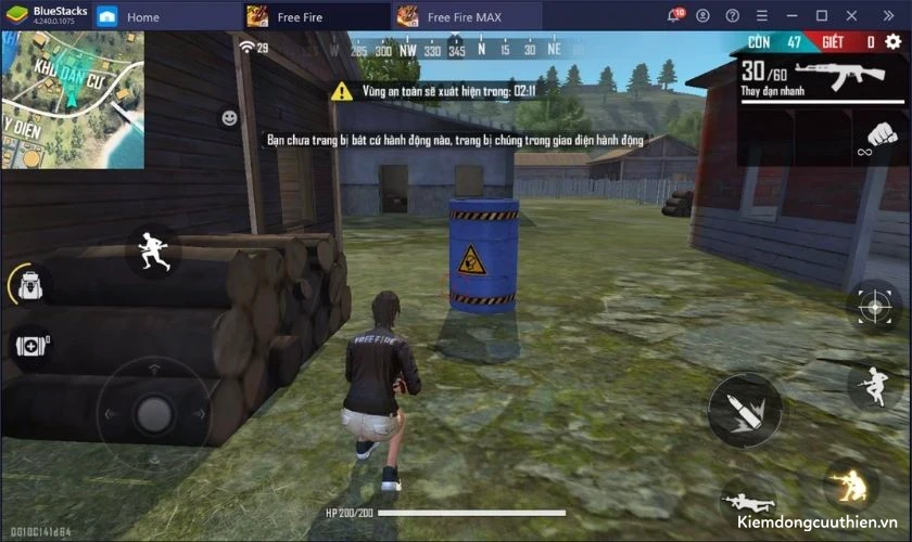 Free Fire Max ấn tượng với hiệu ứng âm thanh mạnh mẽ như nạp đạn, bắn súng
