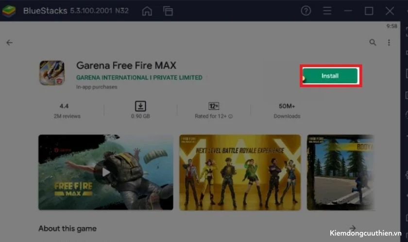Cách tải Free Fire Max trên máy tính