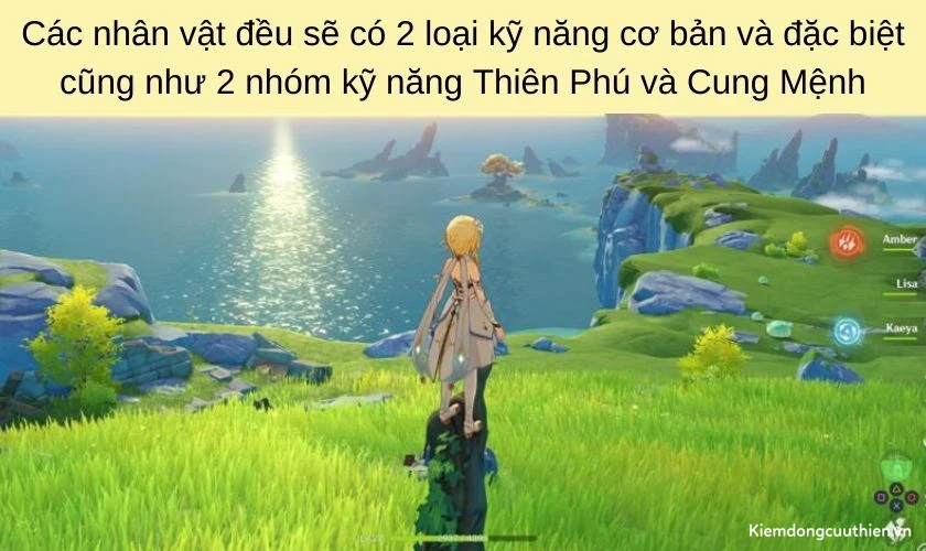 Đặc điểm chung các nhân vật trong Genshin Impact