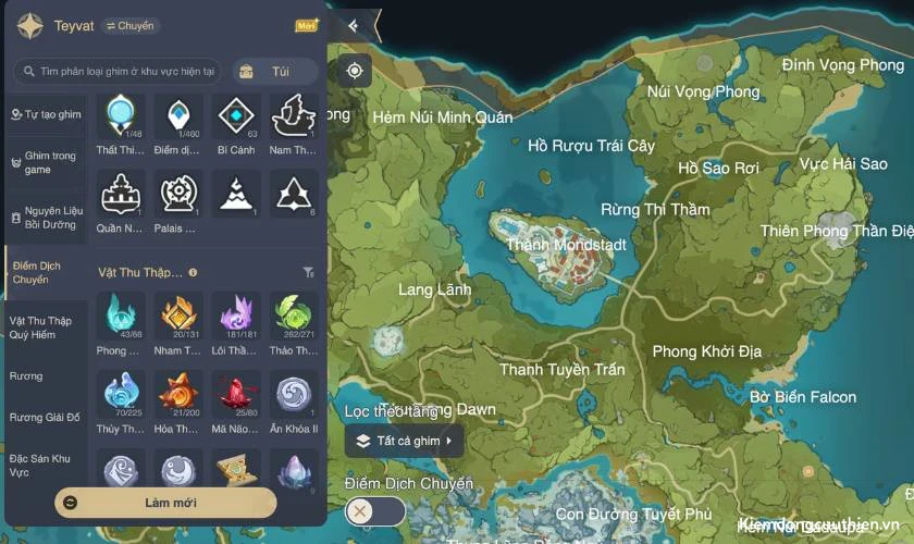 Genshin Impact Map là gì