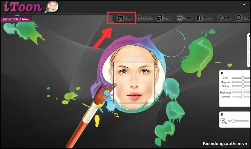 Nhấn vào mục Add
