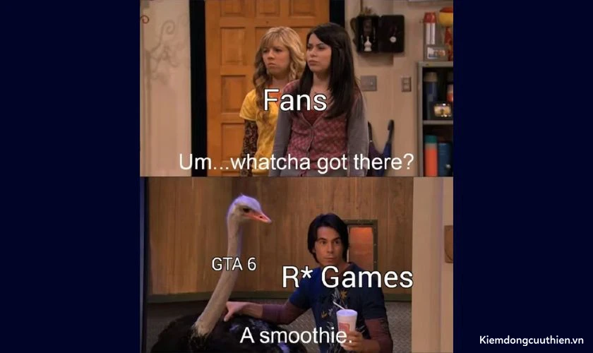 GTA meme hài hước, vui nhộn 2025
