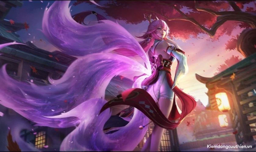 Hình nền Genshin Impact Yae Miko