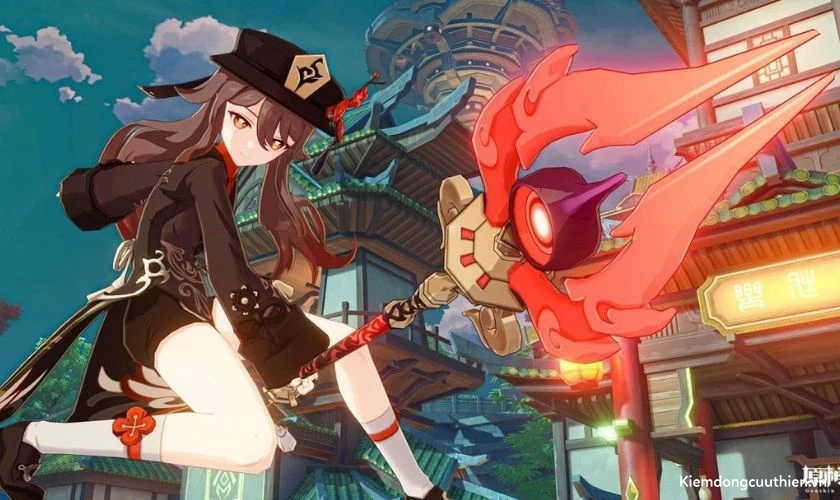 Wallpaper Genshin Impact Hutao tải miễn phí về máy tính