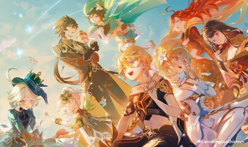 Wallpaper các nhân vật Genshin Impact