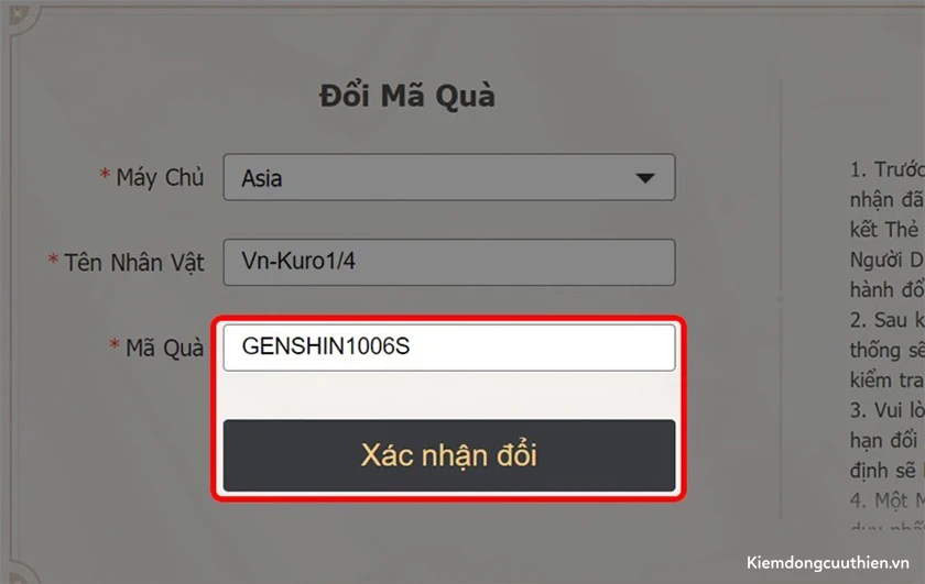 huong-dan-nhap-code-genshin-nhanh-chong-5 Nhập ở đâu