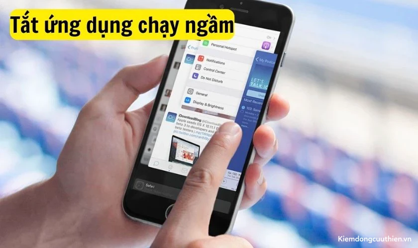 iphone-bi-tut-pin-7 Tắt ứng dụng chạy ngầm để hạn chế iPhone bị tụt pin