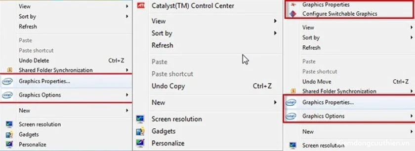 Kiểm tra card màn hình trực tiếp trên Desktop