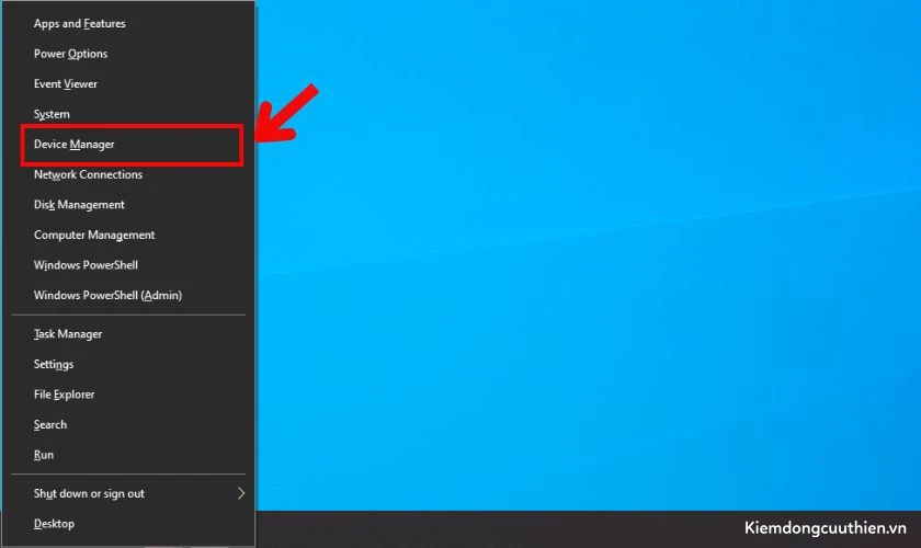 Kiểm tra lỗi card màn hình bằng Device Manager