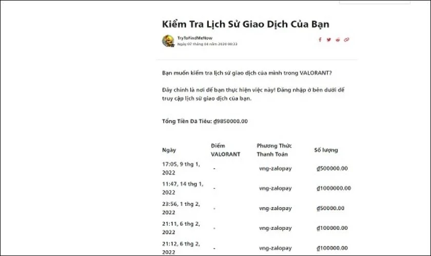 kiem-tra-lich-su-giao-dich-valorant-4 Xem chi tiết lịch sử nạp tiền