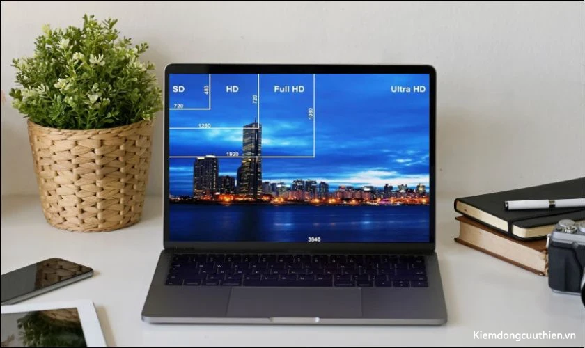 Màn hình laptop bị nhấp nháy, chớp tắt do độ phân giải cao quá mức
