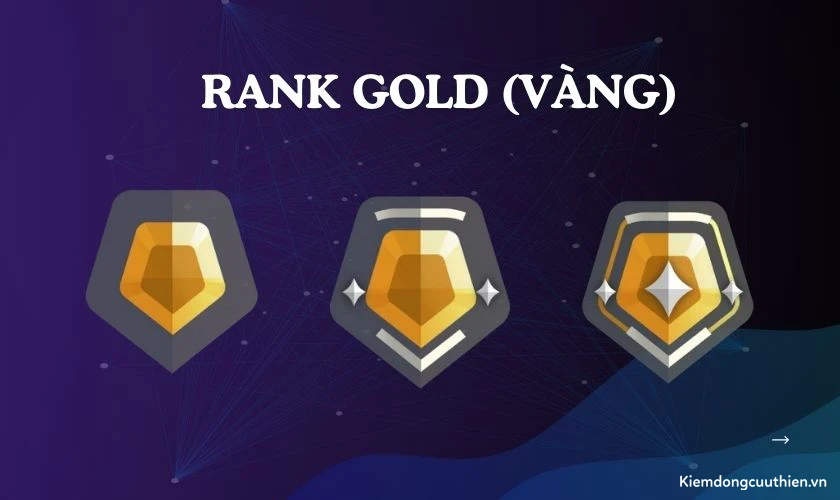 rank-trong-valorant-6 Gold (Vàng) là bậc xếp hạng thứ tư từ dưới lên trong hệ thống rank của Valorant