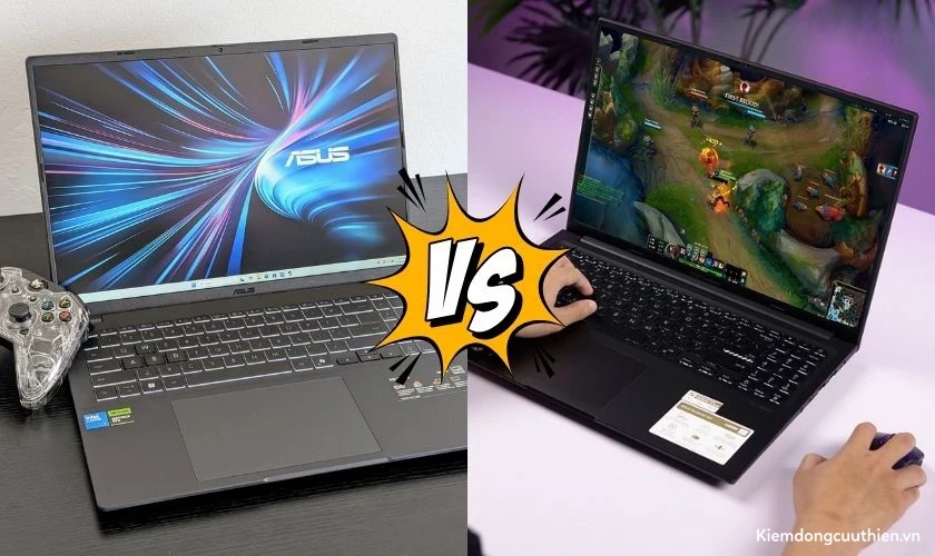 So sánh Asus Gaming V16 và Asus Gaming Vivobook 16X