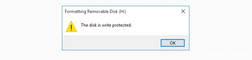 the-disk-is-write-protected-1 Lỗi the disk is write protected là gì?