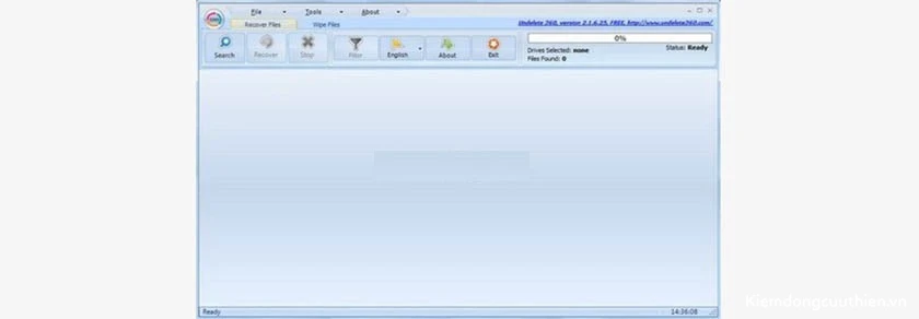 Phần mềm phục hồi dữ liệu ổ cứng Undelete 360