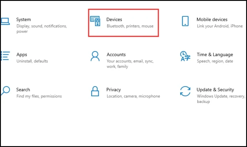 Tắt quyền quản lý mặc định máy in của Windows