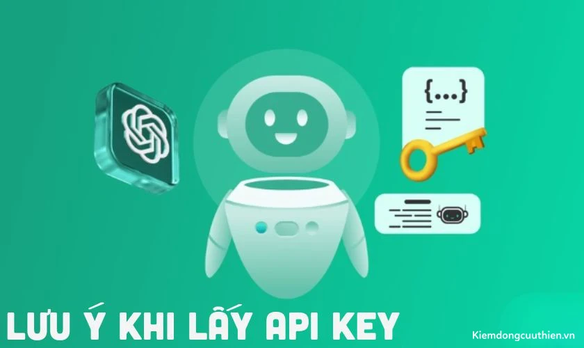 Lưu ý khi lấy API Key ChatGPT