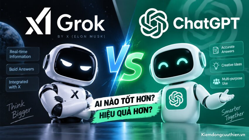 Grok vs ChatGPT: AI Nào Tốt