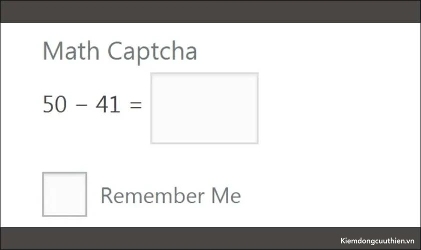 CAPTCHA toán học