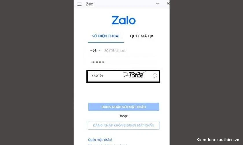 Nhập mã CAPTCHA trên Zalo là gì?