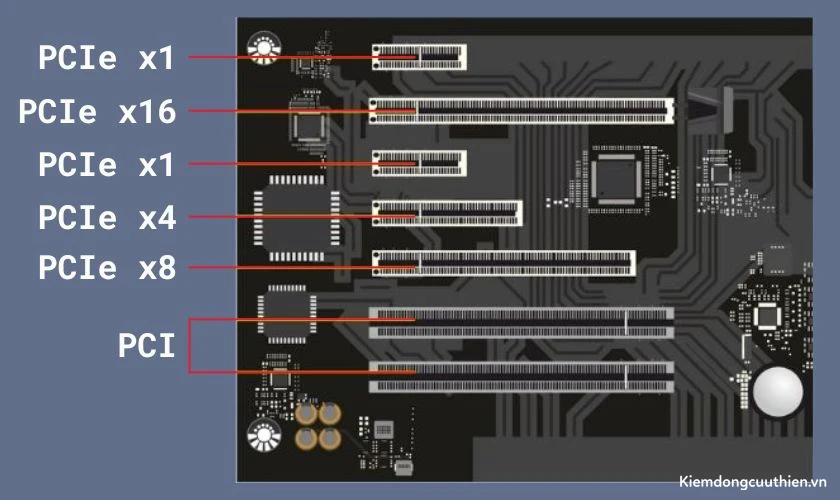pcie-la-gi-10 So sánh giữa 2 khe PCIe và PCI