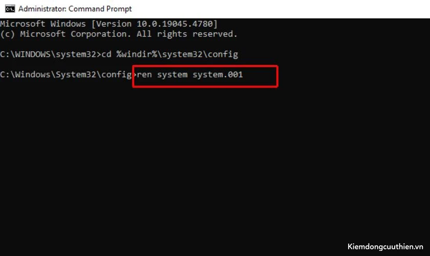 there-was-a-problem-resetting-your-pc-21 Gõ lệnh theo hình hướng dẫn